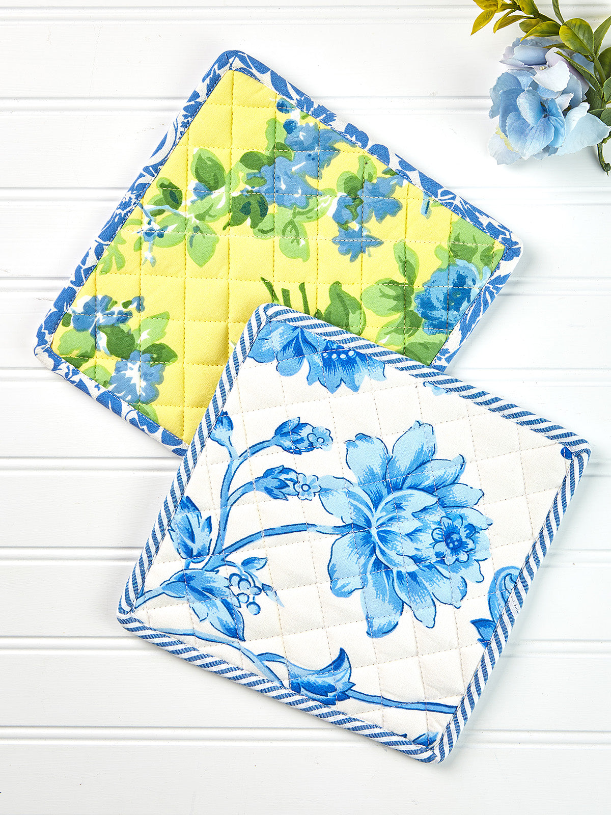 Fairground Patchwork Potholder Set of 2