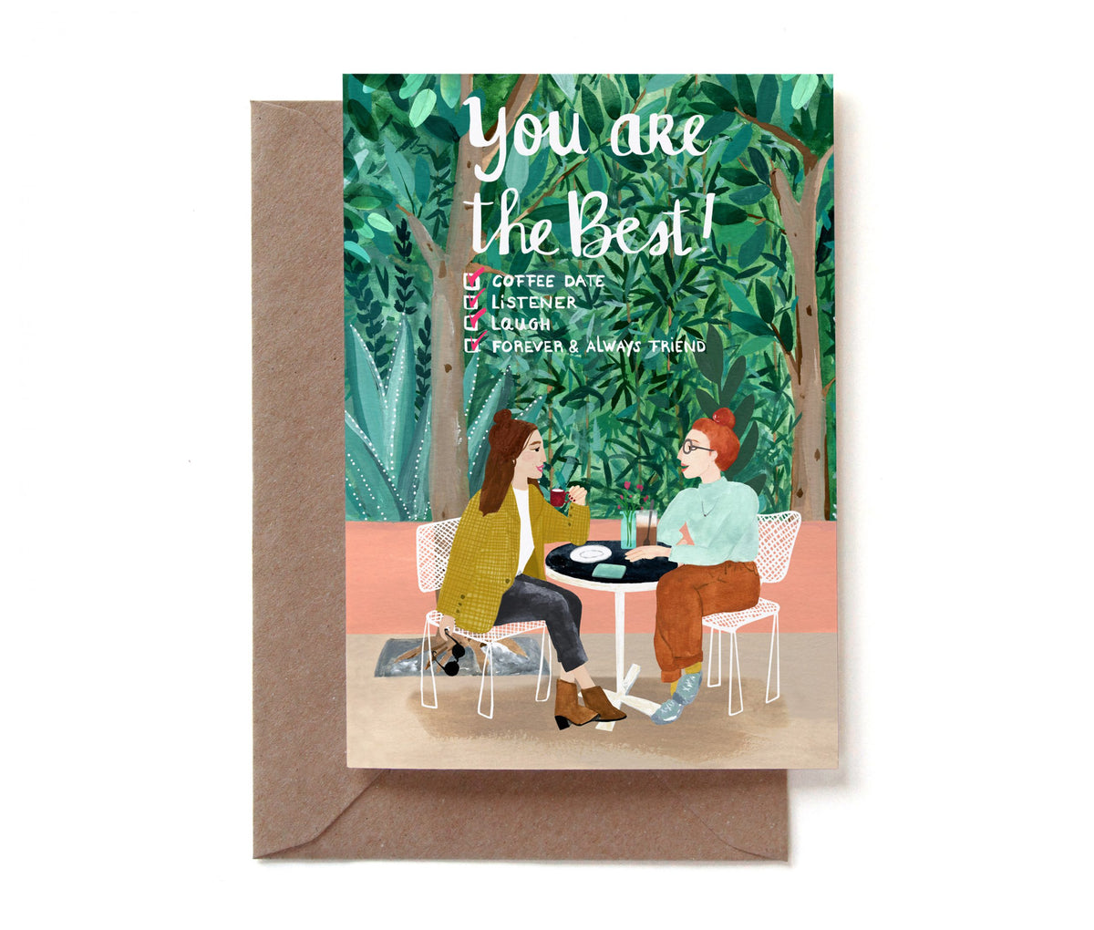 Friendship Card-You Are The Best Friend