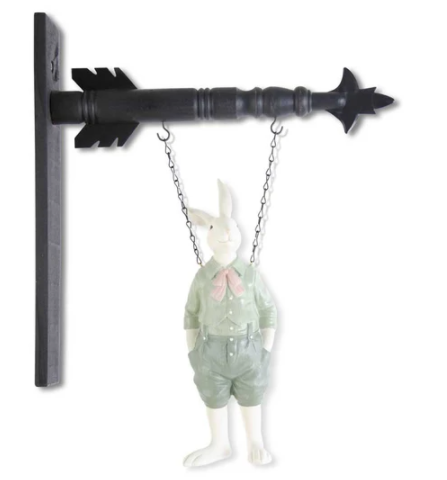 Hanging Easter Bunny for Arrow Holder