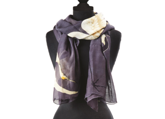 One Hundred Stars Heron Scarf