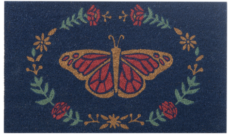 Butterfly Doormat