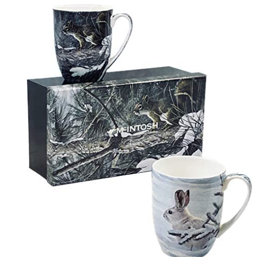 Bateman Woodland Animals Set of 2 Mugs