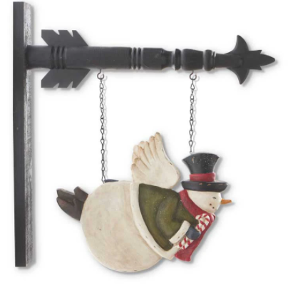 Flying Snowman with Candy Cane Arrow Replacement
