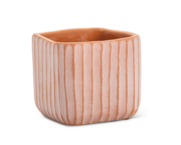 Medium Orange Ridge Planter