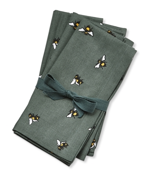 Honey Bee Napkin set of 4