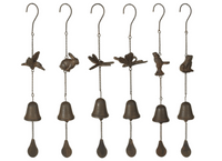 Assorted Critter Bell Chime Cast Iron