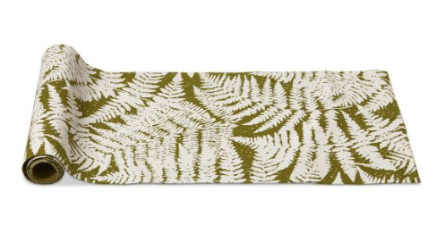 Lush Fern Table Runner