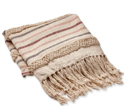 Earth Stripe Throw