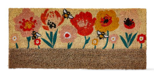 Bee Blossom Boot Scrape Doormat