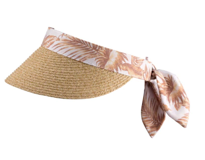 Ladies Visor - Misha in Natural one size