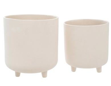 Adobe Footed Planter