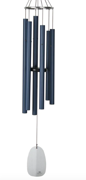 Large Bells of Paradise Chime in Blue 44"