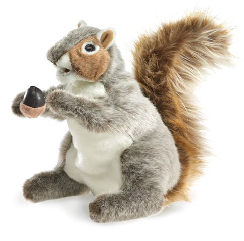 Folkmanis Gray Squirrel Puppet