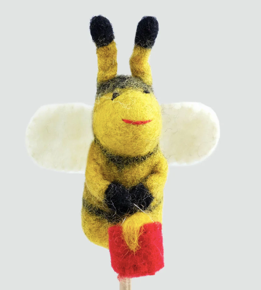 Bee hot sale sock puppet