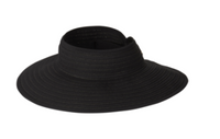 Ladies Roll Up Visor Boreen One Size