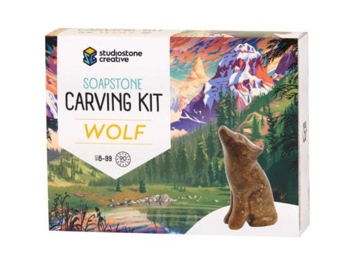 Studiostone Creative Carving Kit- Wolf