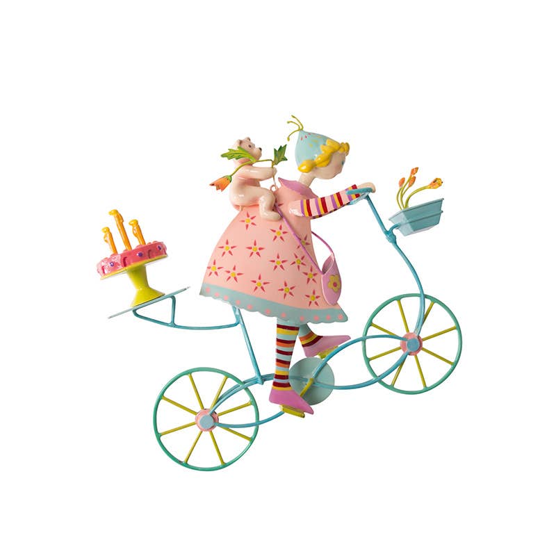 L'Oiseau Bateau - Pink Triplette Cake Mobile for Kids - Decoration