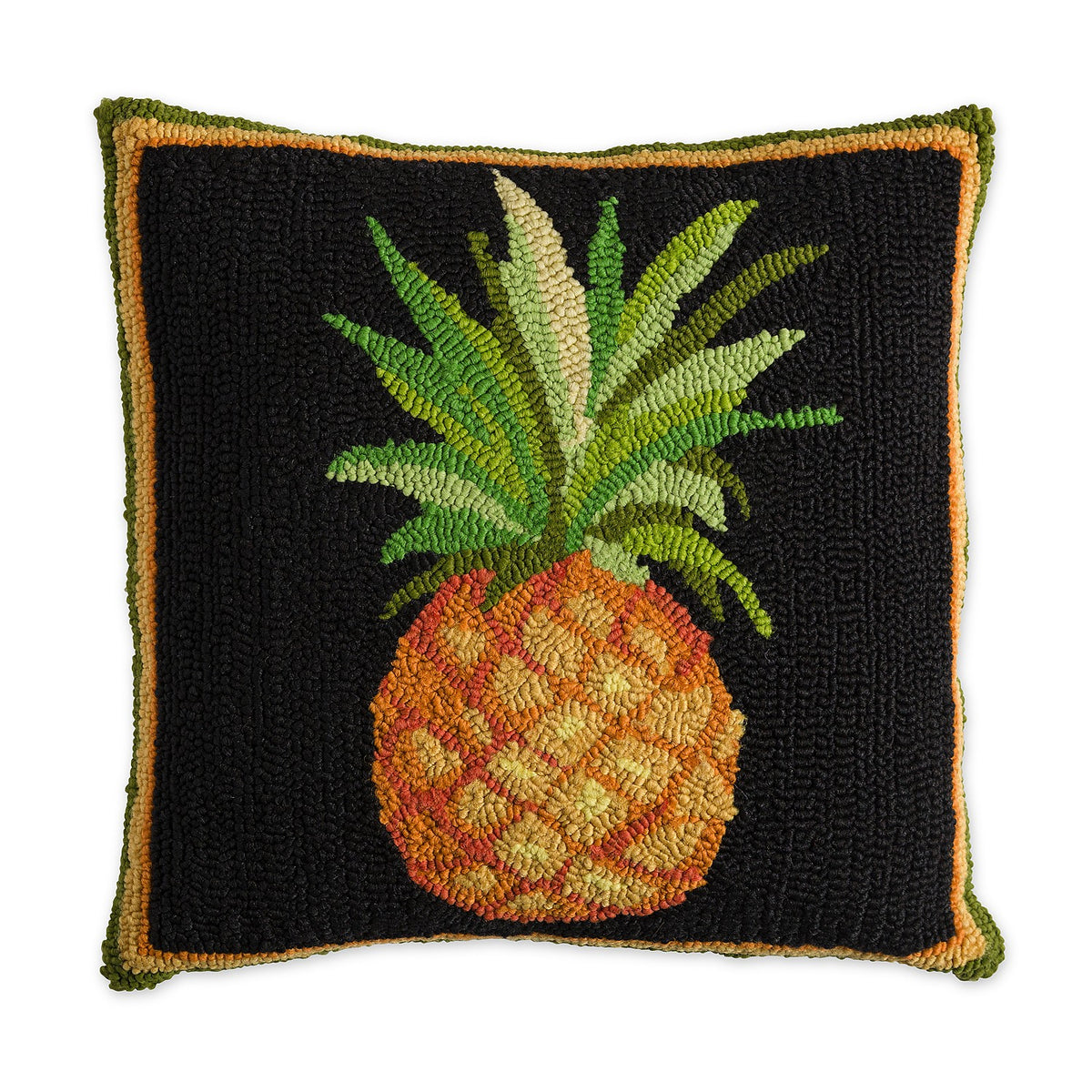 Hooked Indoor/Outdoor Pillows