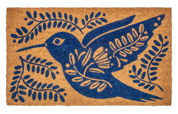 Boho Hummingbird Doormat