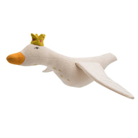 L'Oiseau Bateau - Pink fabric goose mobile - Decoration