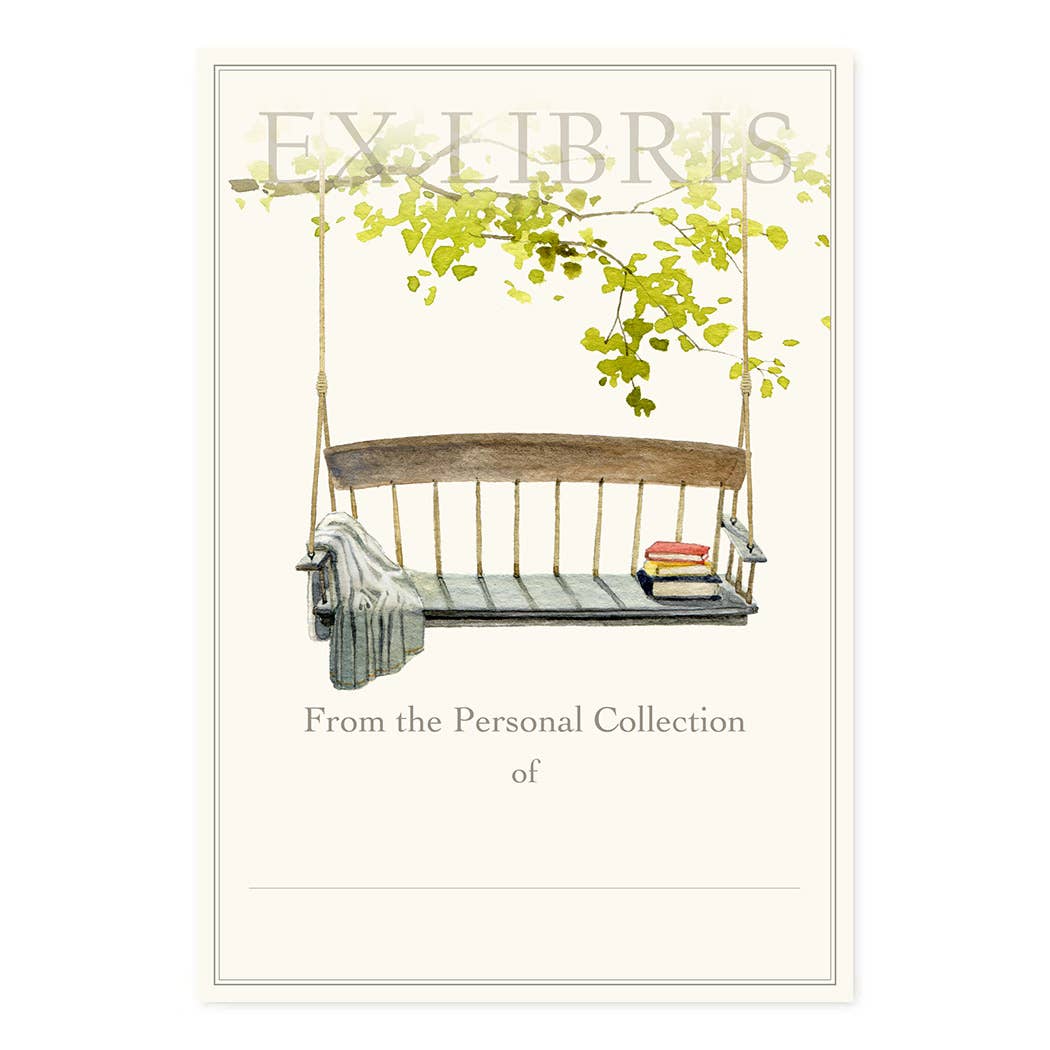 Felix Doolittle - Swinging Bench 2 -- Bookplates