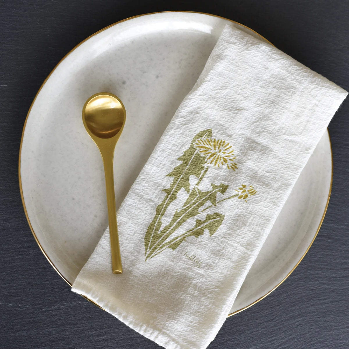 Language of Flowers Napkin Set: Empowerment
