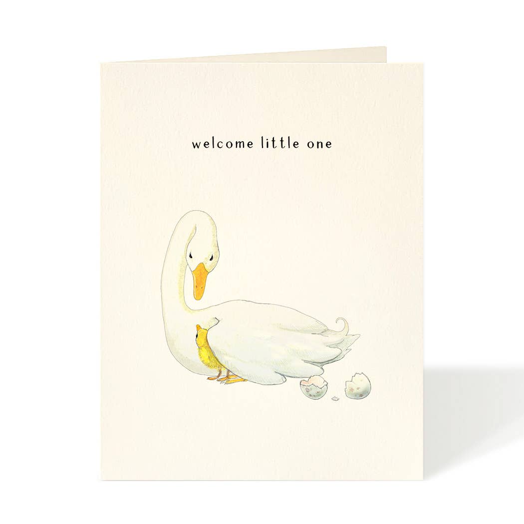 Felix Doolittle - Just Hatched - New Baby Card