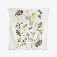 Flowering Veggies Kitchen Towel