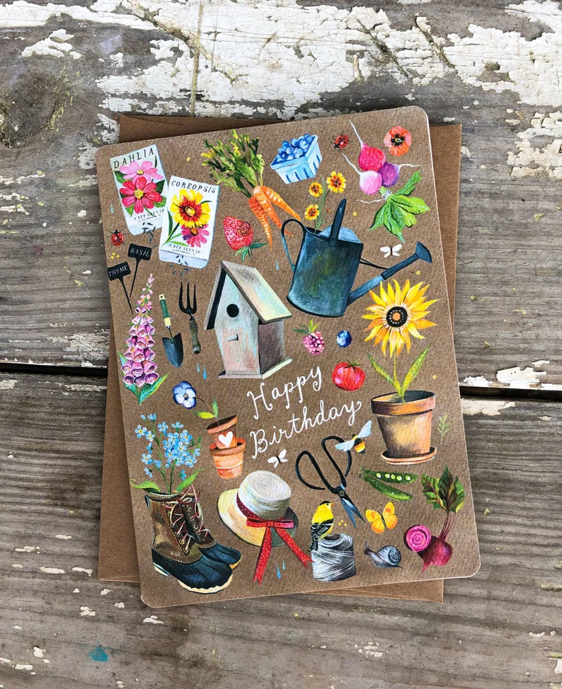 Gardener's Birthday Card