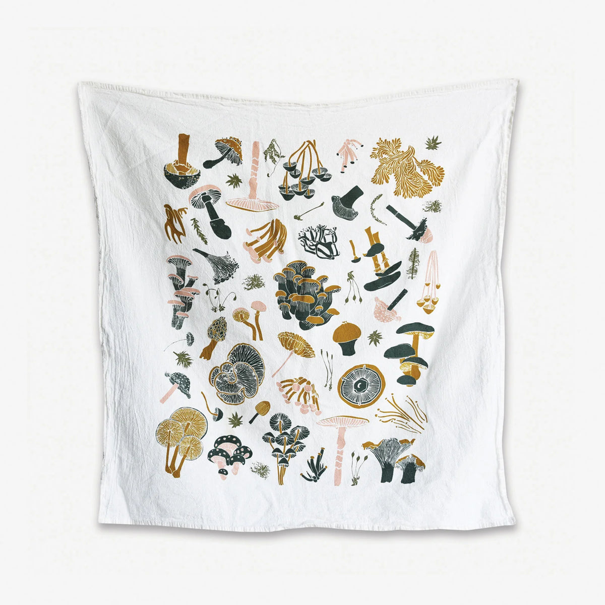 Mosses & Mushrooms Kitchen Towel