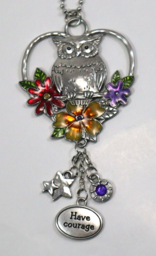 Have Courage - Owl Ornament/Car Charm