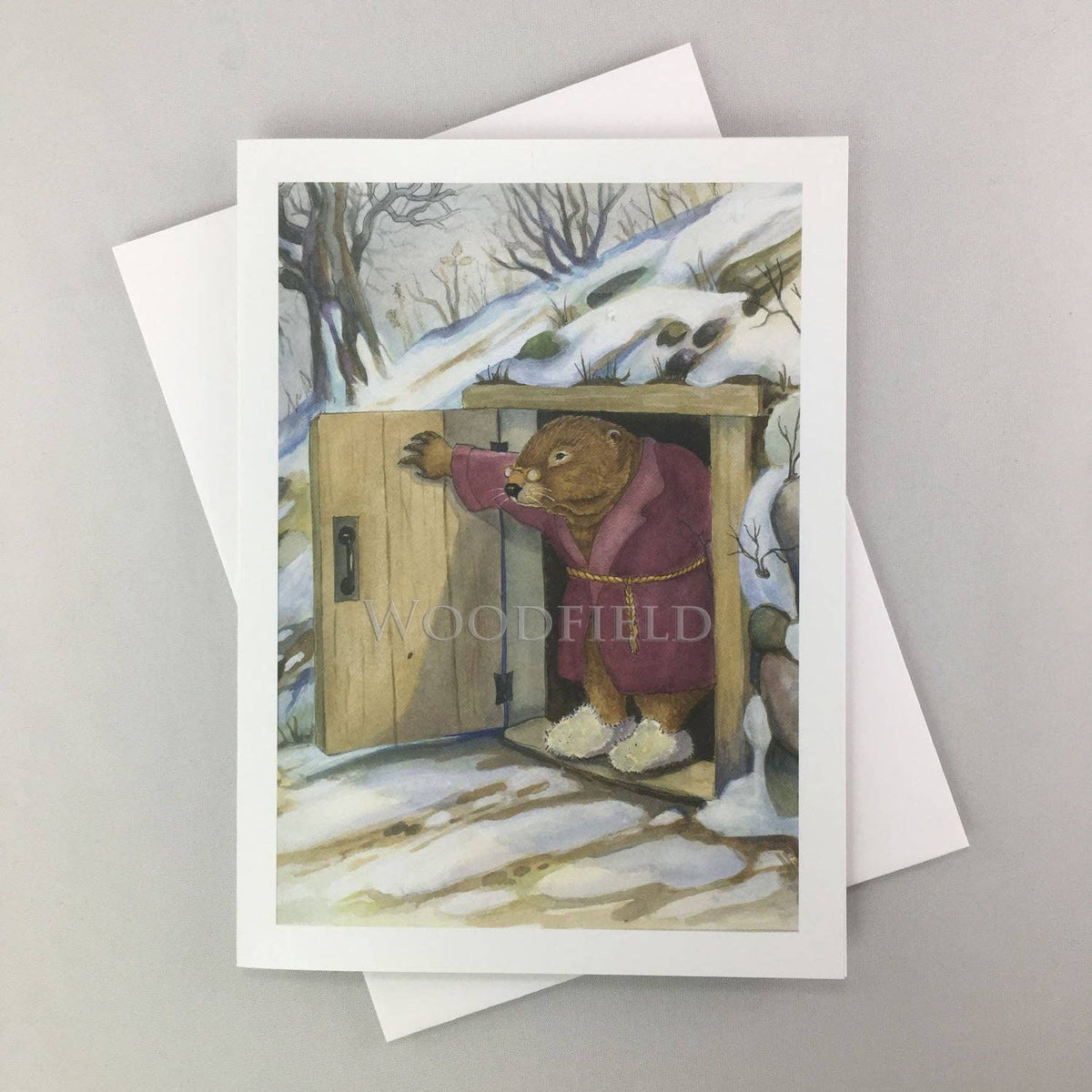 Woodfield Press - Groundhog Day Notecard