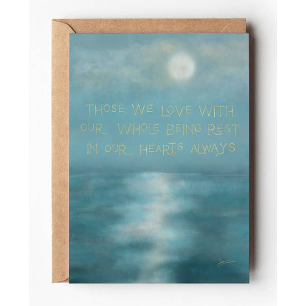 Moonlight Maha Sympathy Card
