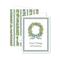 Quincy's Cottage Wreath Card