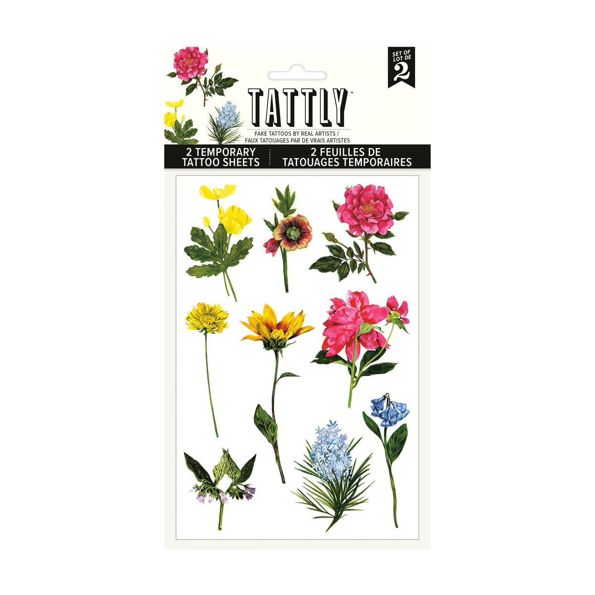 Tattly - Garden Variety Tattoo Sheet