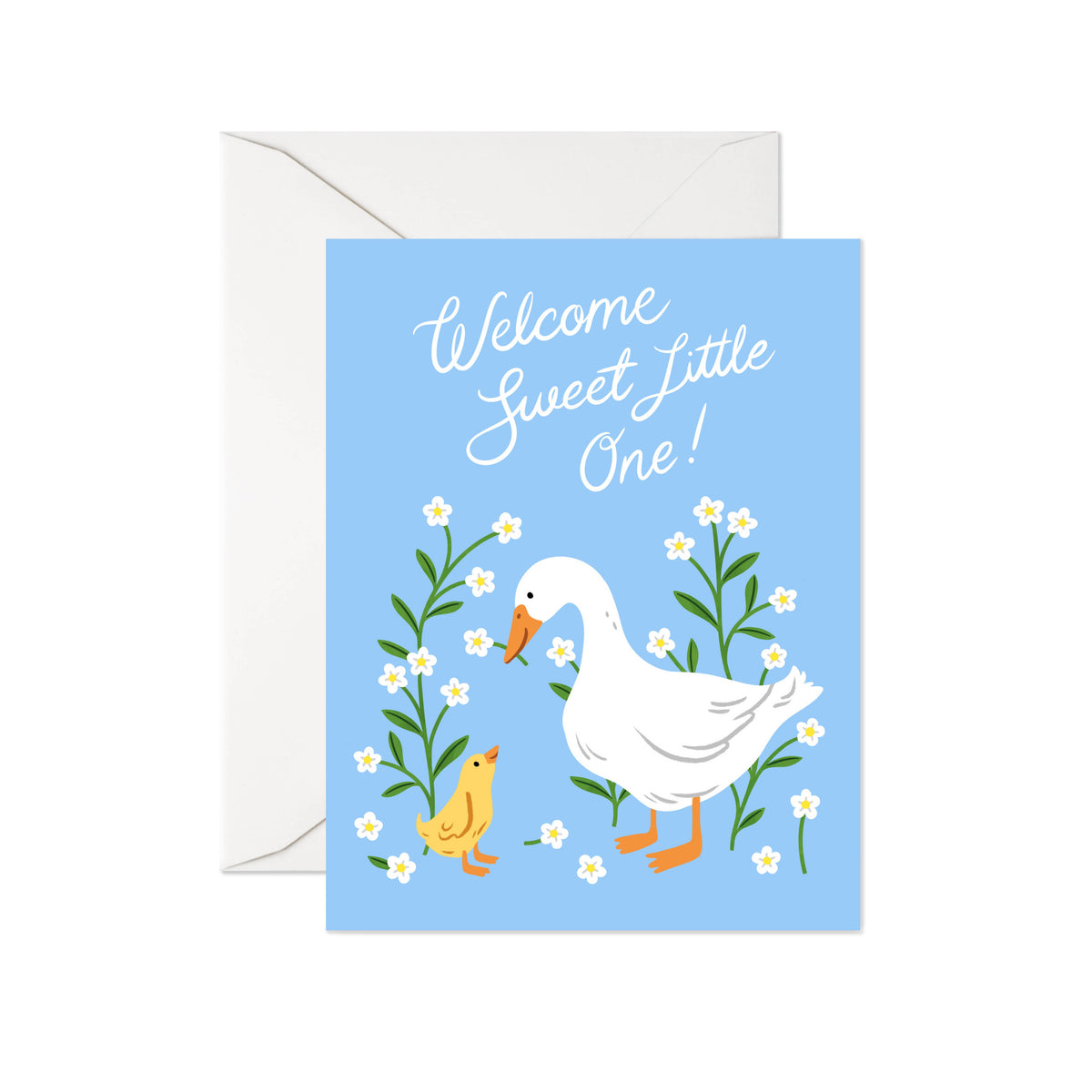 Linden Paper Co. - Welcome Sweet Little One Greeting Card