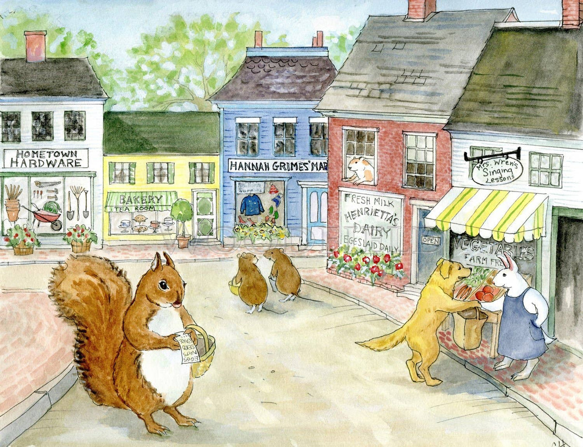 Woodfield Press - Shop Local Notecard