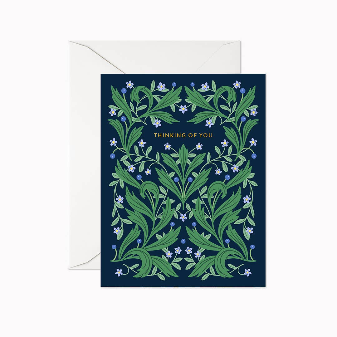 Linden Paper Co. - Thinking of you Sympathy Greeting Card