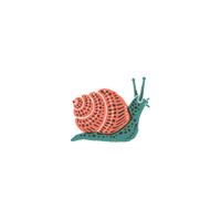 Tattly - Snail Tattoo Pair