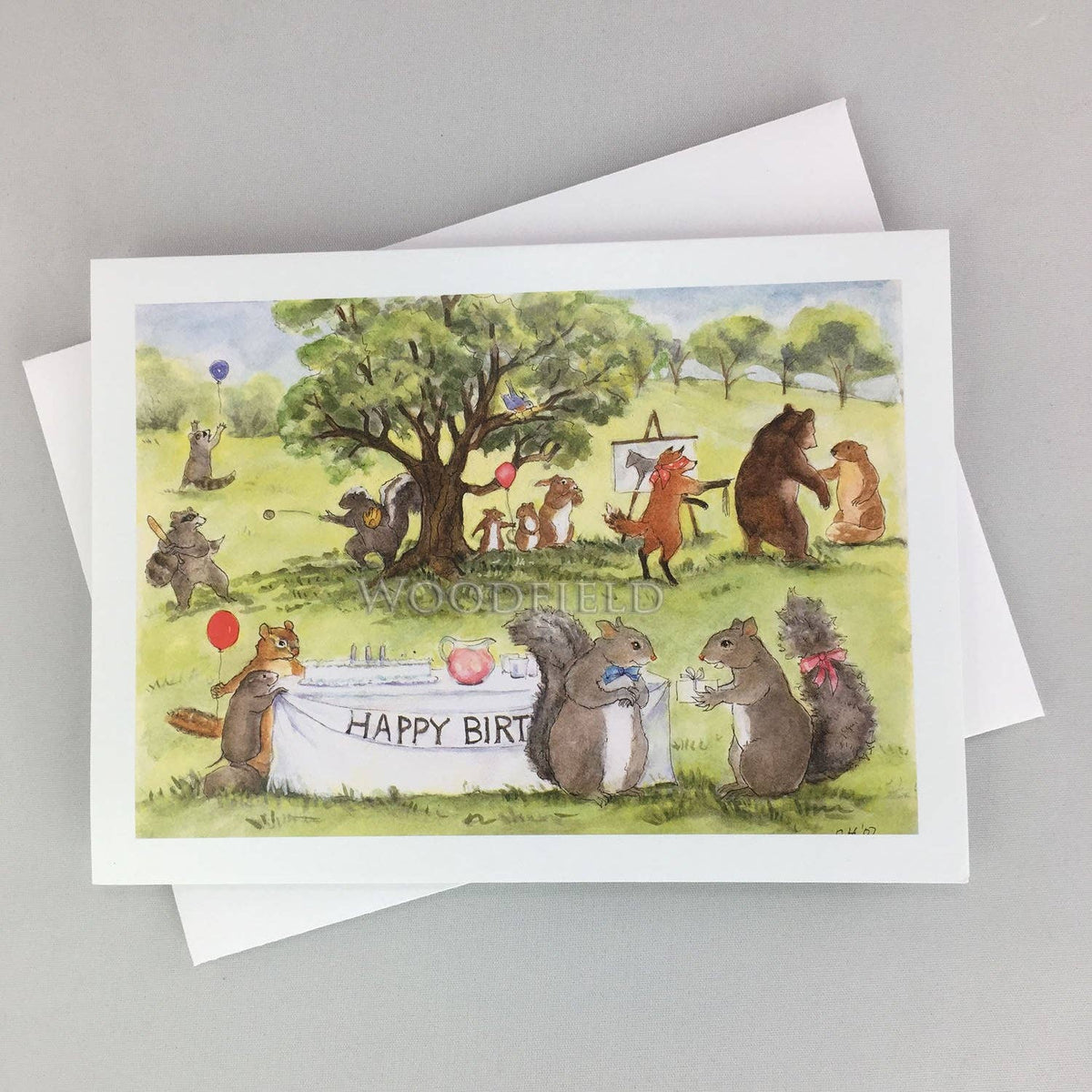 Happy Birthday Notecard