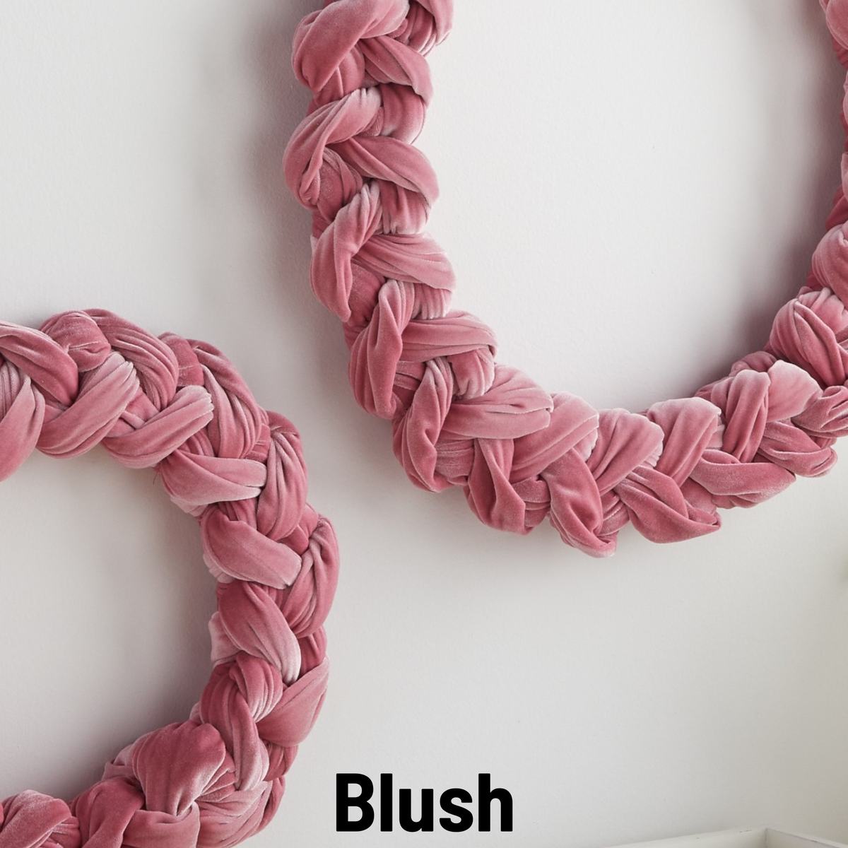 Woven Velvet Wreaths