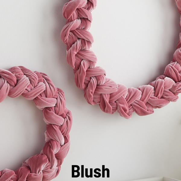 Woven Velvet Wreaths