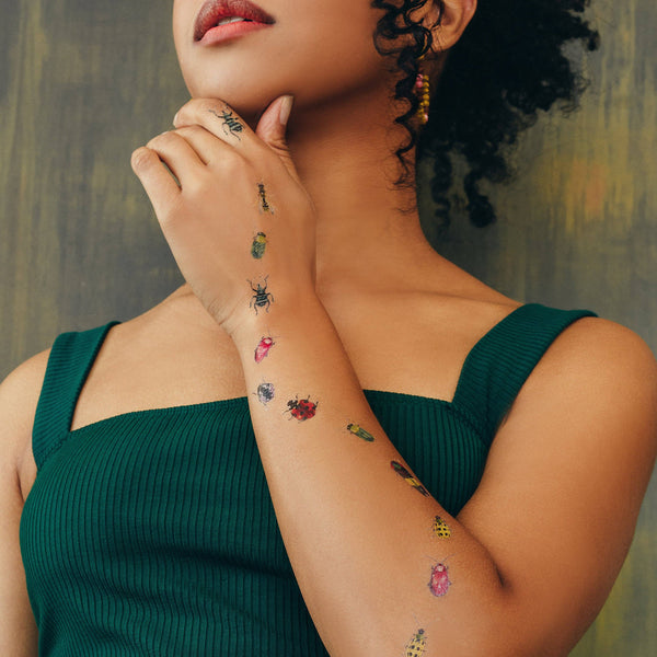Tattly - Critters On The Move Tattoo Sheets