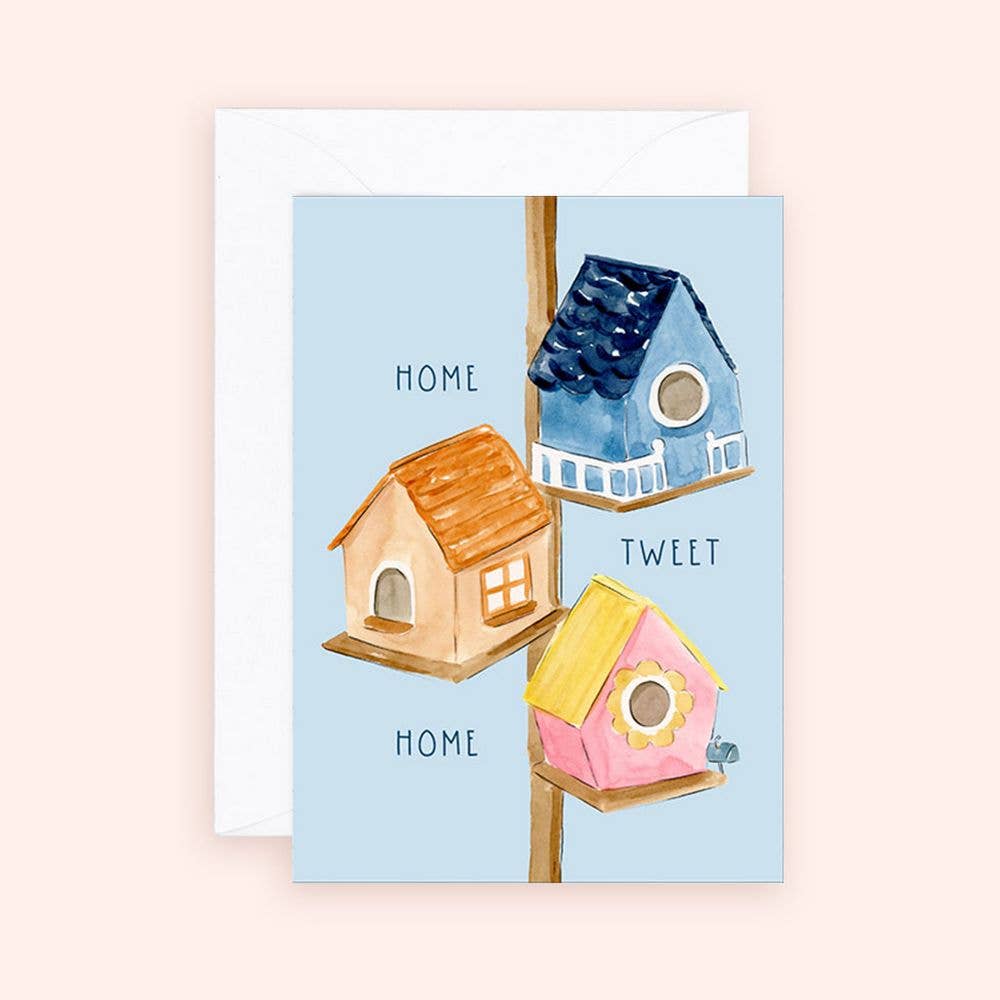 Home Tweet Home Enclosure Card | New Home