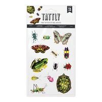 Tattly - Critters On The Move Tattoo Sheets