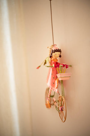 L'Oiseau Bateau - Triplette Fuchsia Cake Mobile for Kids - Decoration