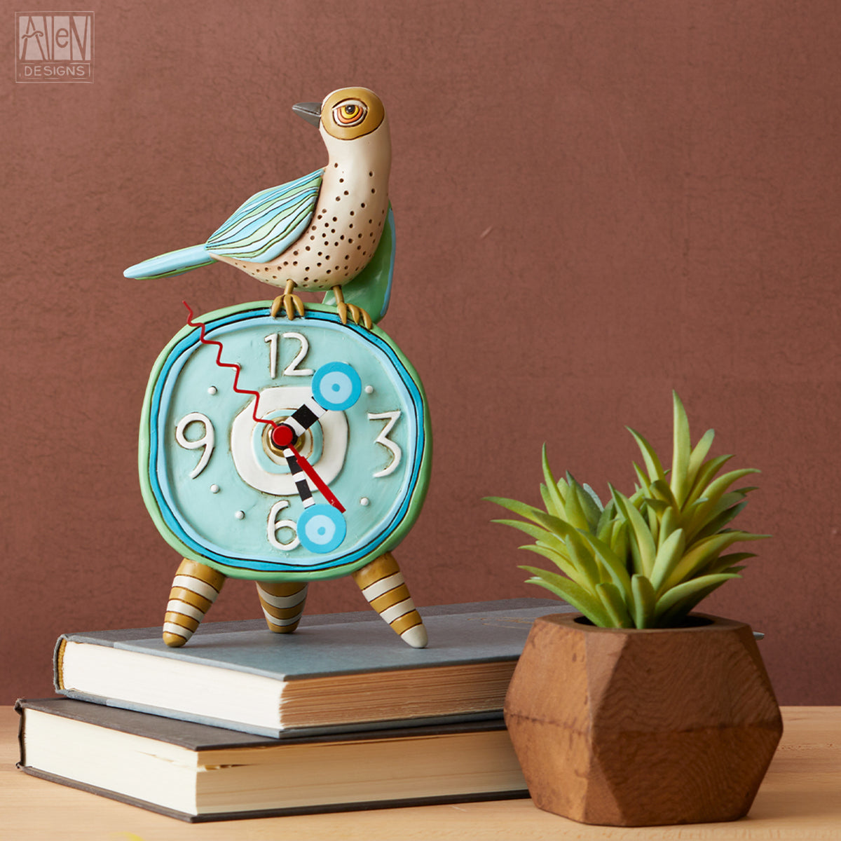 Allen Designs - Pigeon Desk Clock