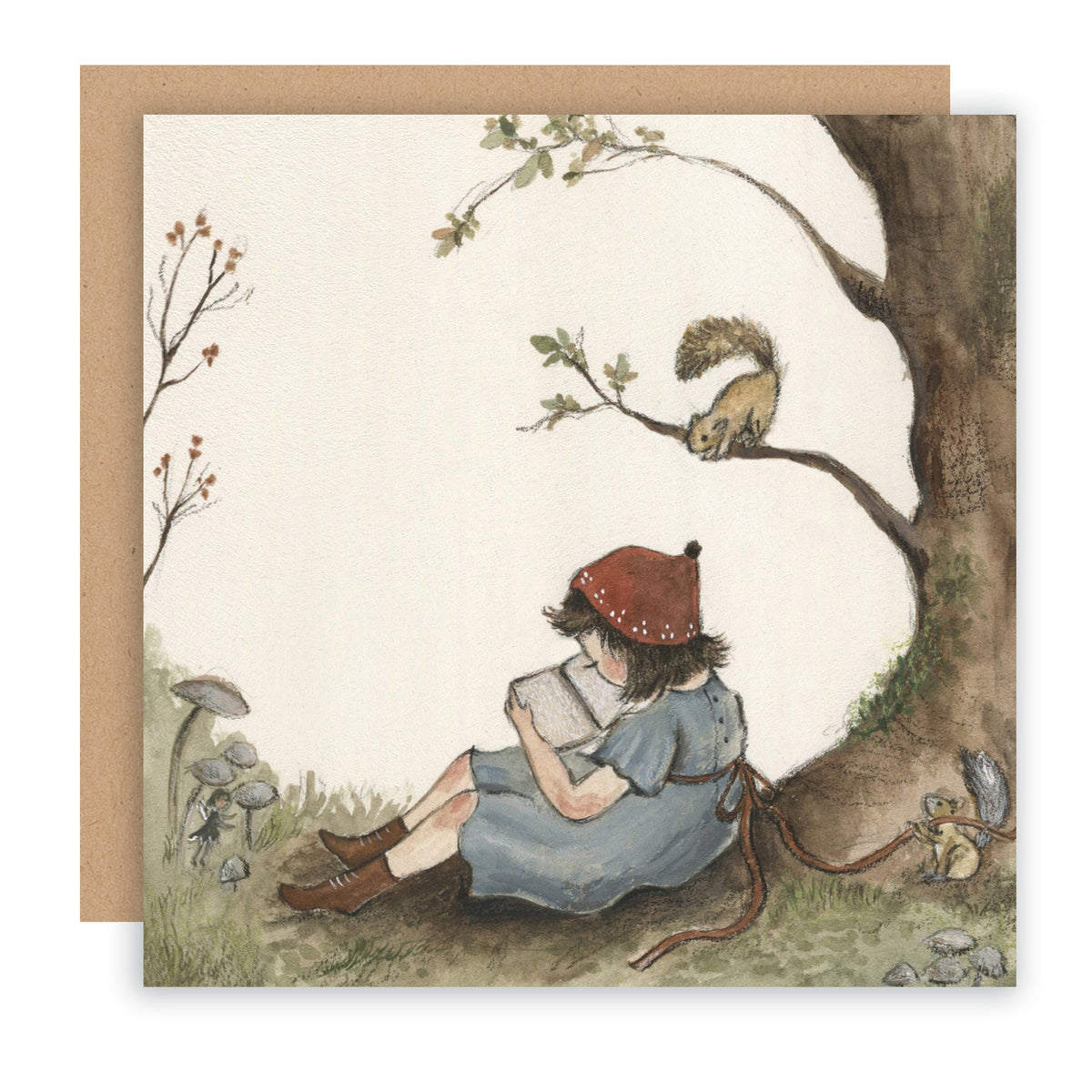 Autumn Reading Card