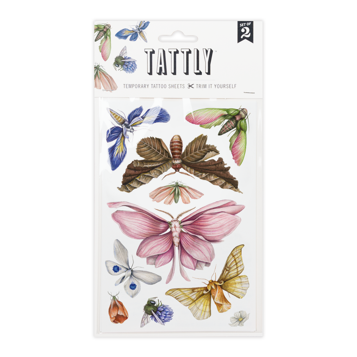 Tattly - Floraflies Tattoo Sheets