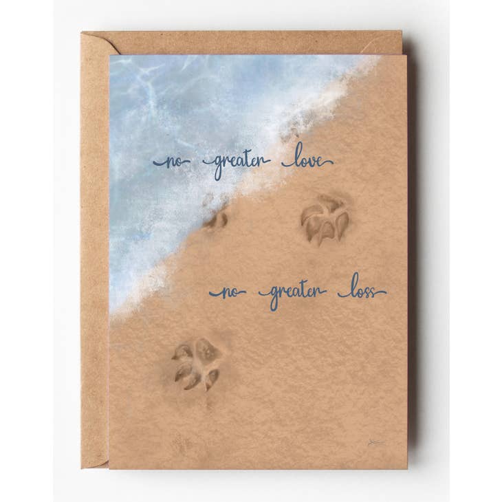 No Greater Love Sympathy Card